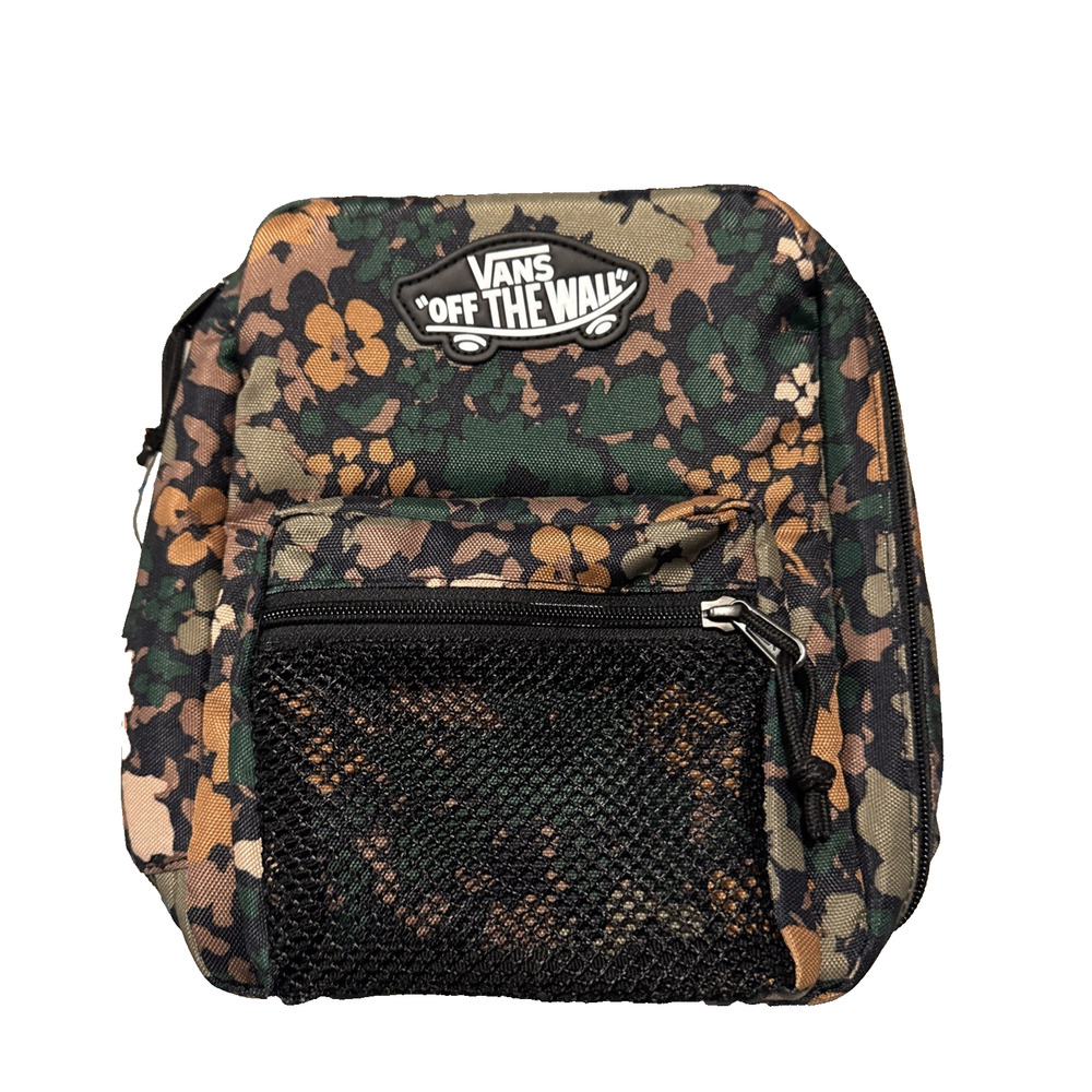 NWT VANS Realm Insulated Cooler Lunch Bag Floral Camo camouflage bag